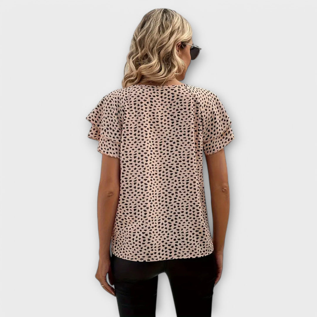 Emily - All-Over Printed Blouse