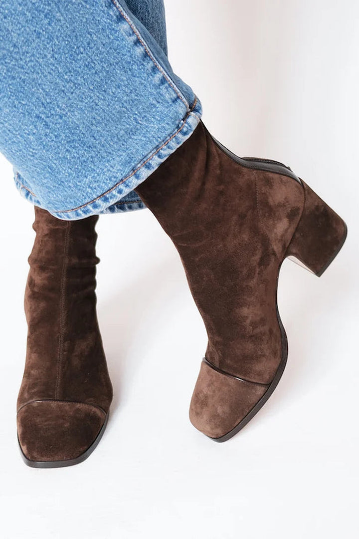 Margaux - Suede Elegance Ankle Boots