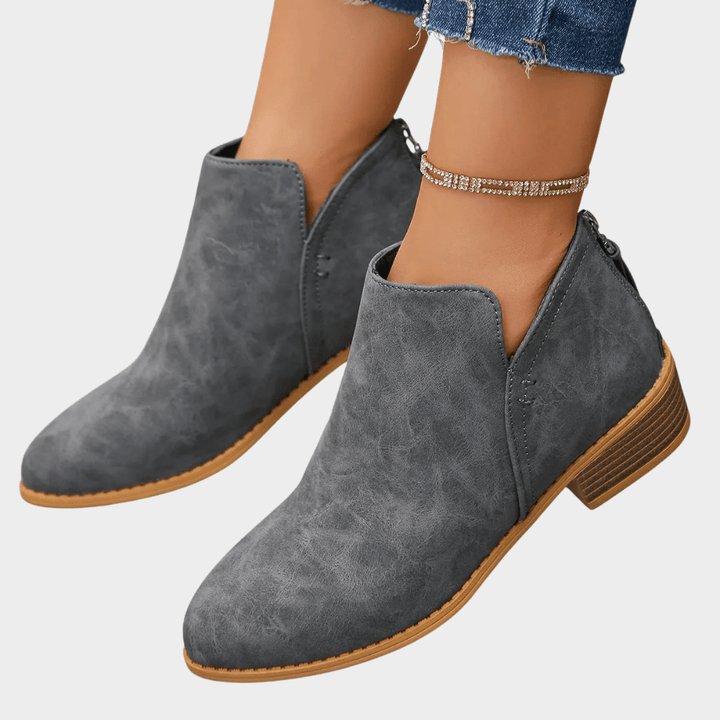 Ruby - Leather Ankle Boot
