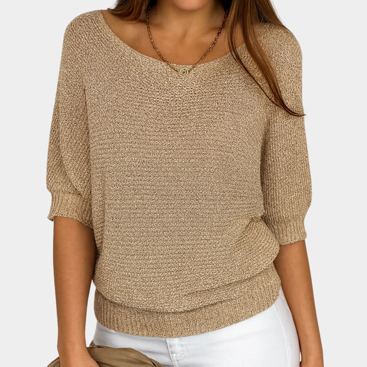 Lena - Batwing Sleeve Sweater