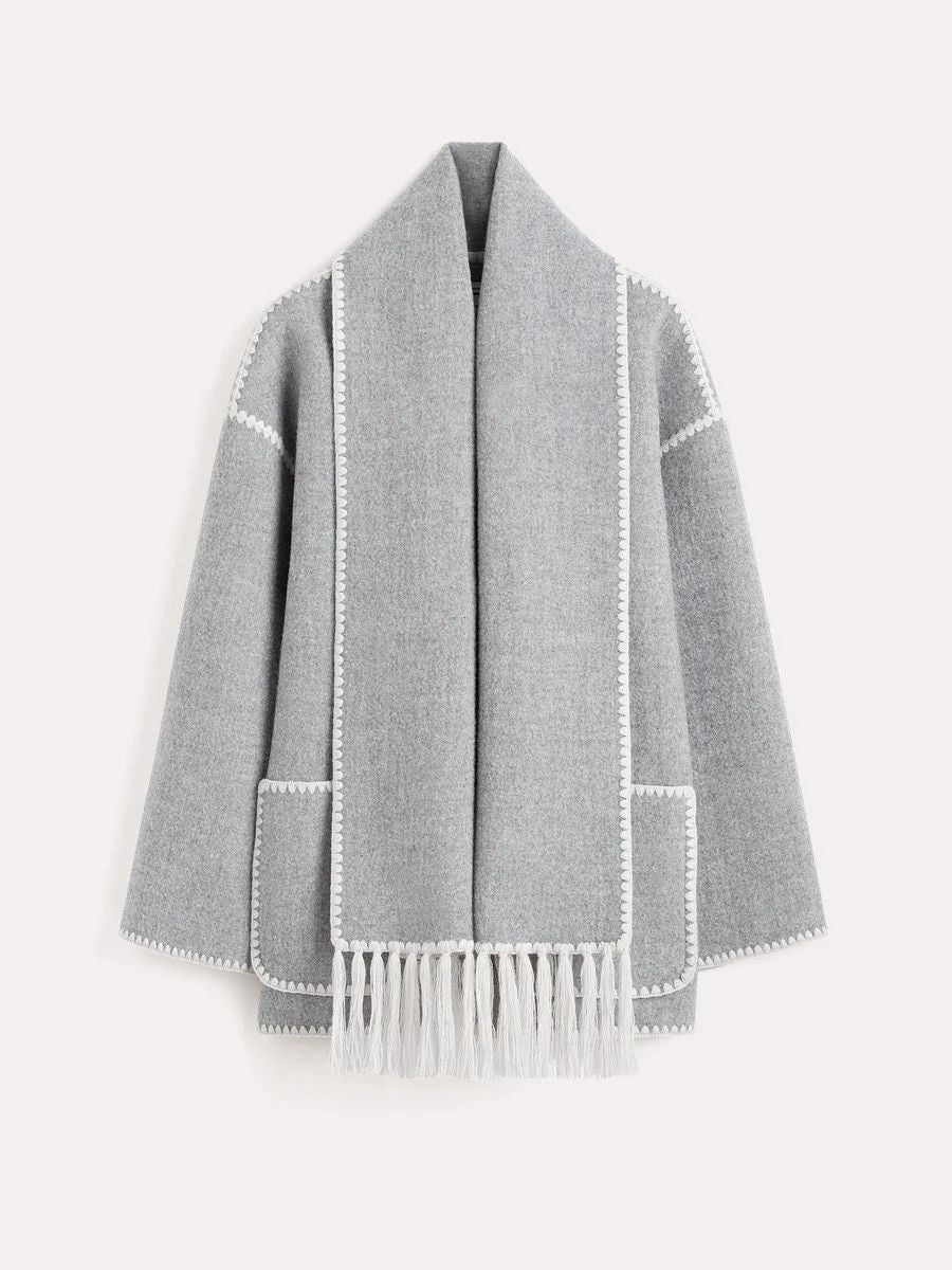 Evalina - Women's Scarf Jacket