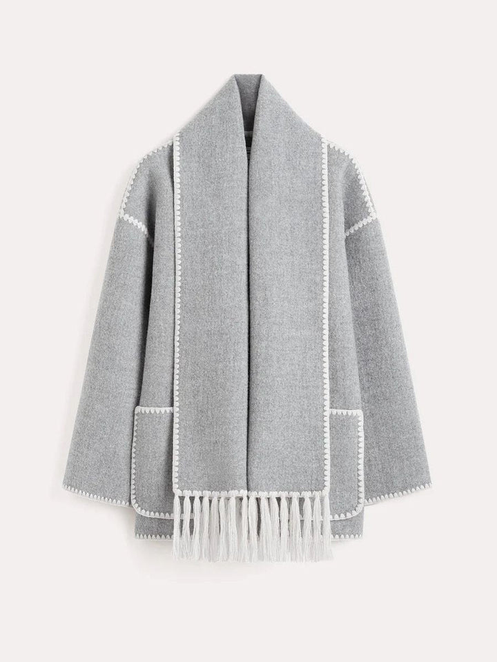 Evalina - Women's Scarf Jacket