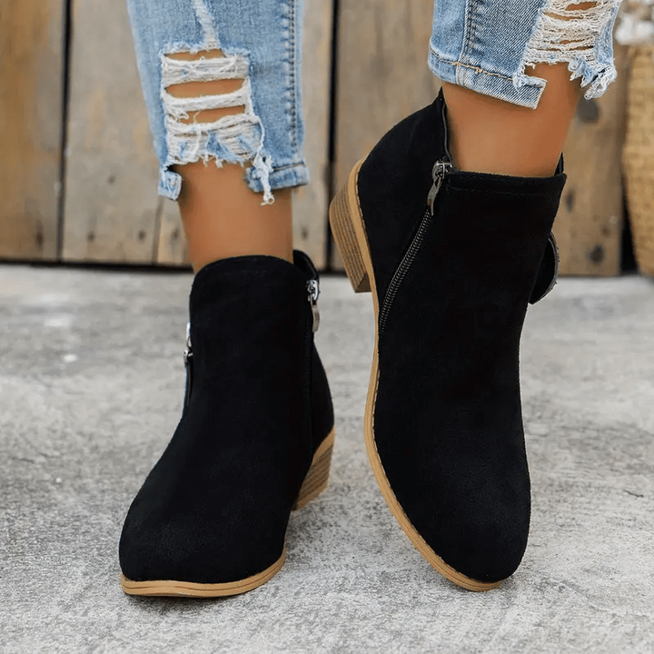 Alba - Orthopedic Zipper Boots