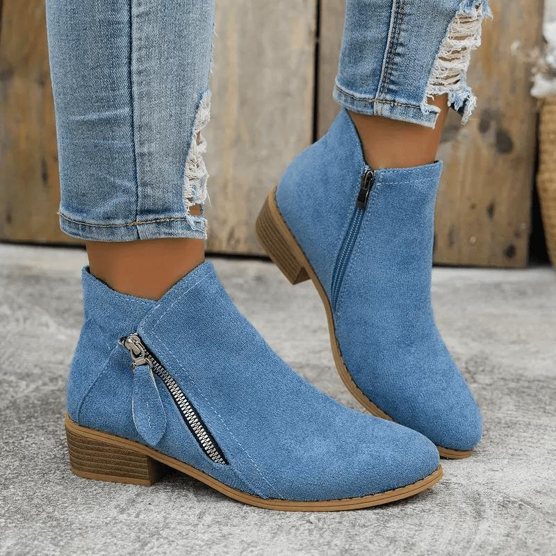 Alba - Orthopedic Zipper Boots