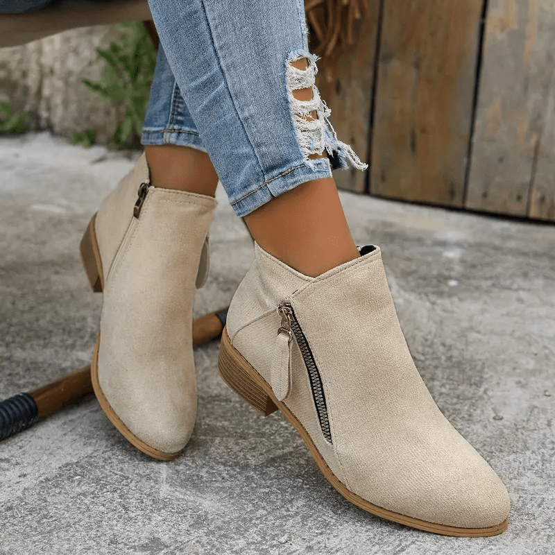 Alba - Orthopedic Zipper Boots