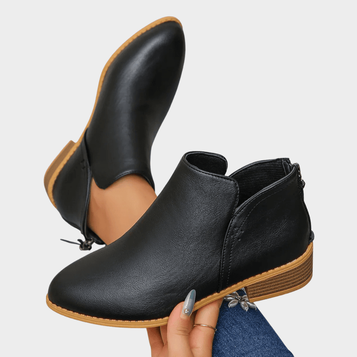 Ruby - Leather Ankle Boot