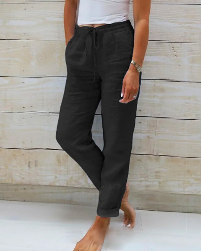 Thiana – Loose-Fitting Jogger Pants