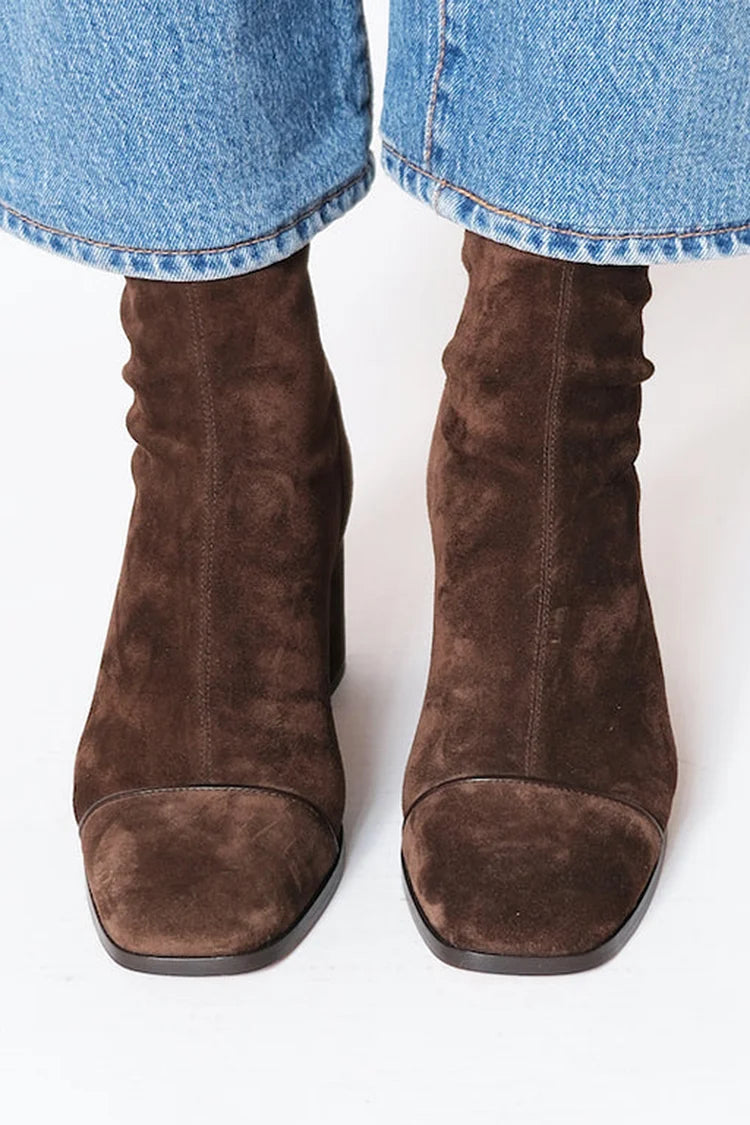 Margaux - Suede Elegance Ankle Boots