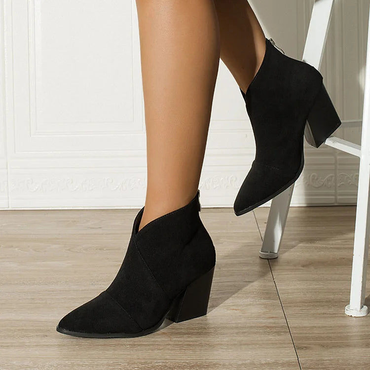 Céline - Chic Suede Ankle Boots