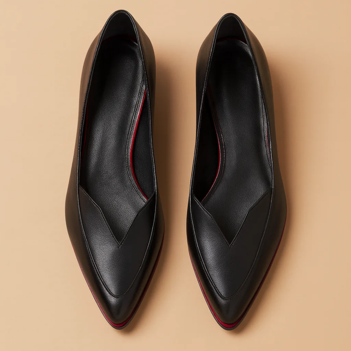 Dora - Elegant sculpted low-heeled