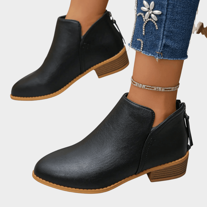 Ruby - Leather Ankle Boot