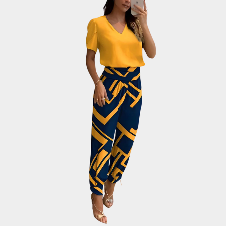 Jelly - Women’s Blouse & Pants Set