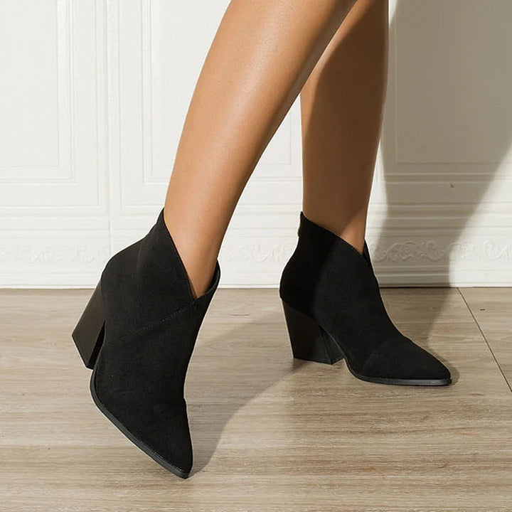 Céline - Chic Suede Ankle Boots