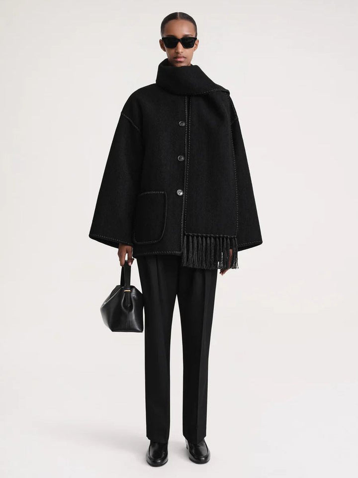 Evalina - Women's Scarf Jacket