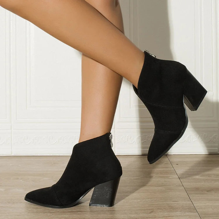 Céline - Chic Suede Ankle Boots