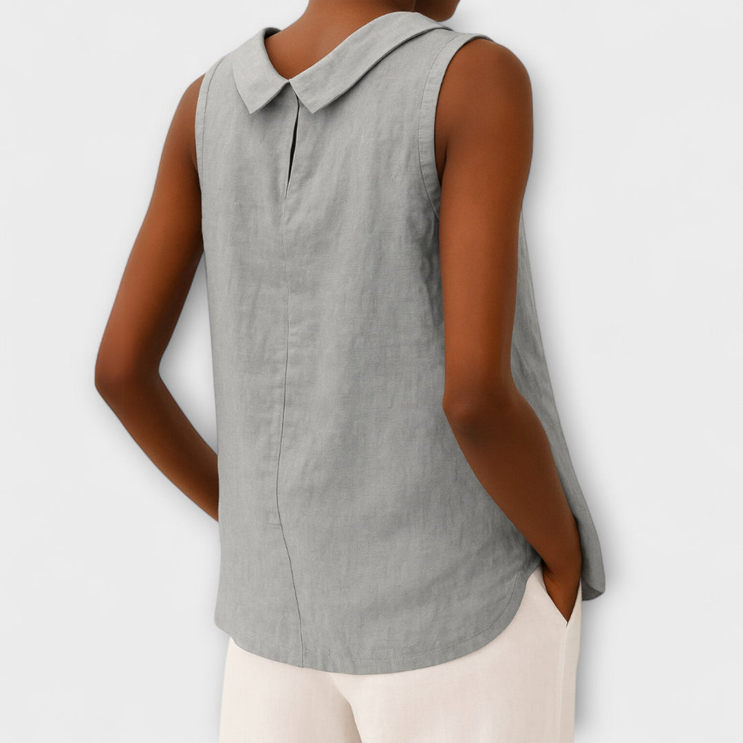 Brianna - Elegant Sleeveless Top