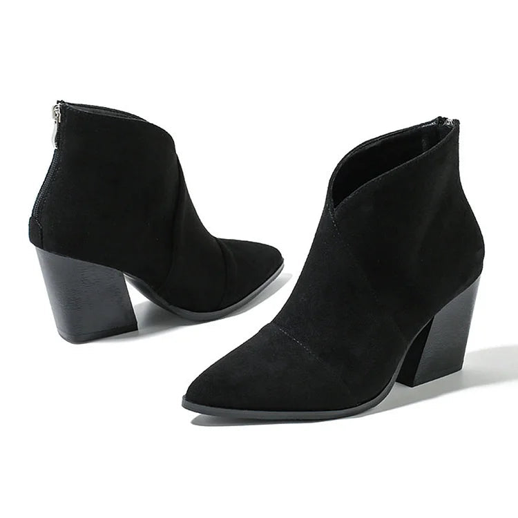 Céline - Chic Suede Ankle Boots