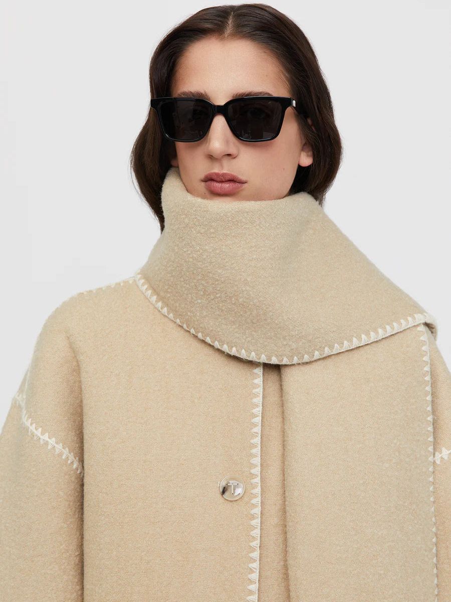 Evalina - Women's Scarf Jacket