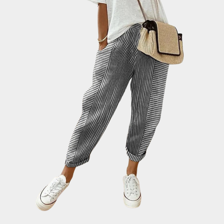 Rory – Striped Relaxed Pants