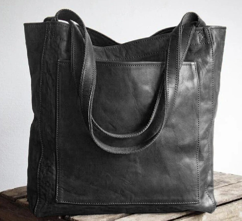 Elysia - Classic Leather Tote