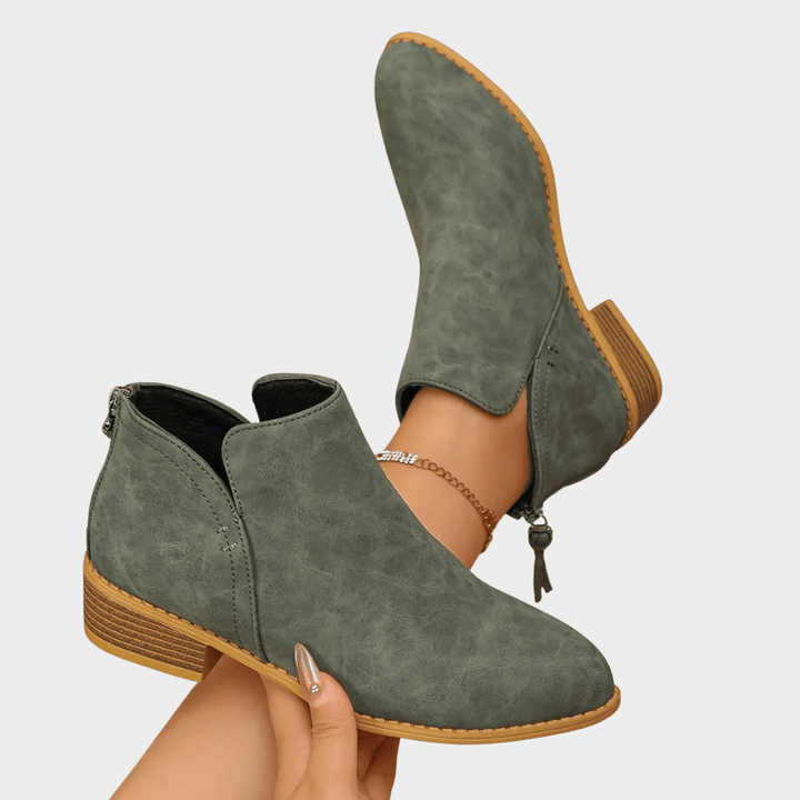 Ruby - Leather Ankle Boot