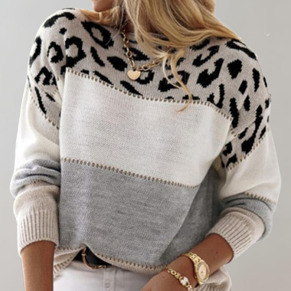 Charlene - Leopard Print Jumper