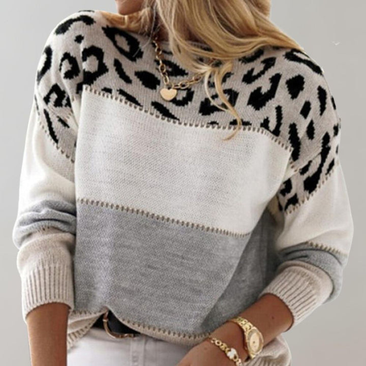 Charlene - Leopard Print Jumper