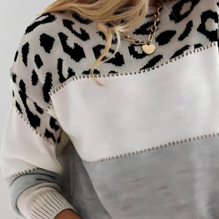 Charlene - Leopard Print Jumper