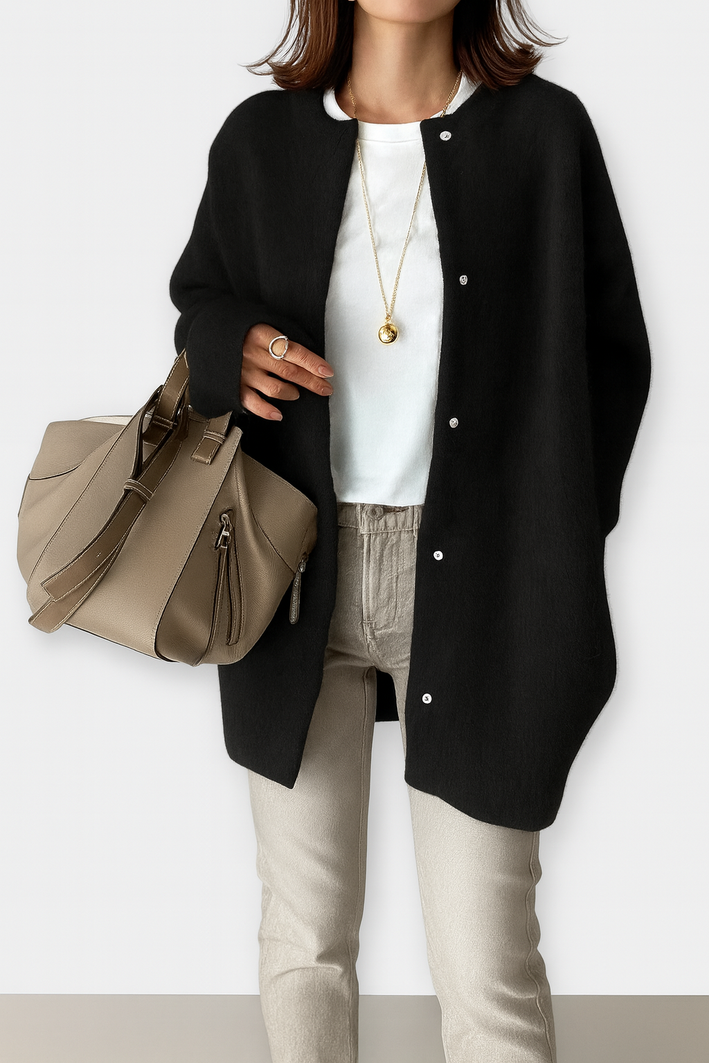 Naomi - Minimalist Cardigan