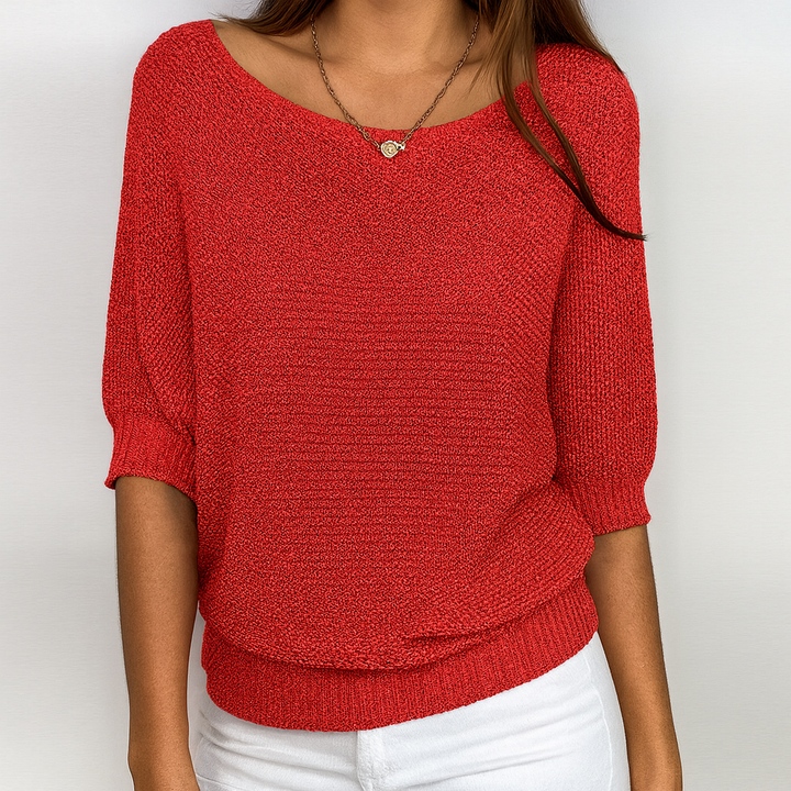 Lena - Batwing Sleeve Sweater