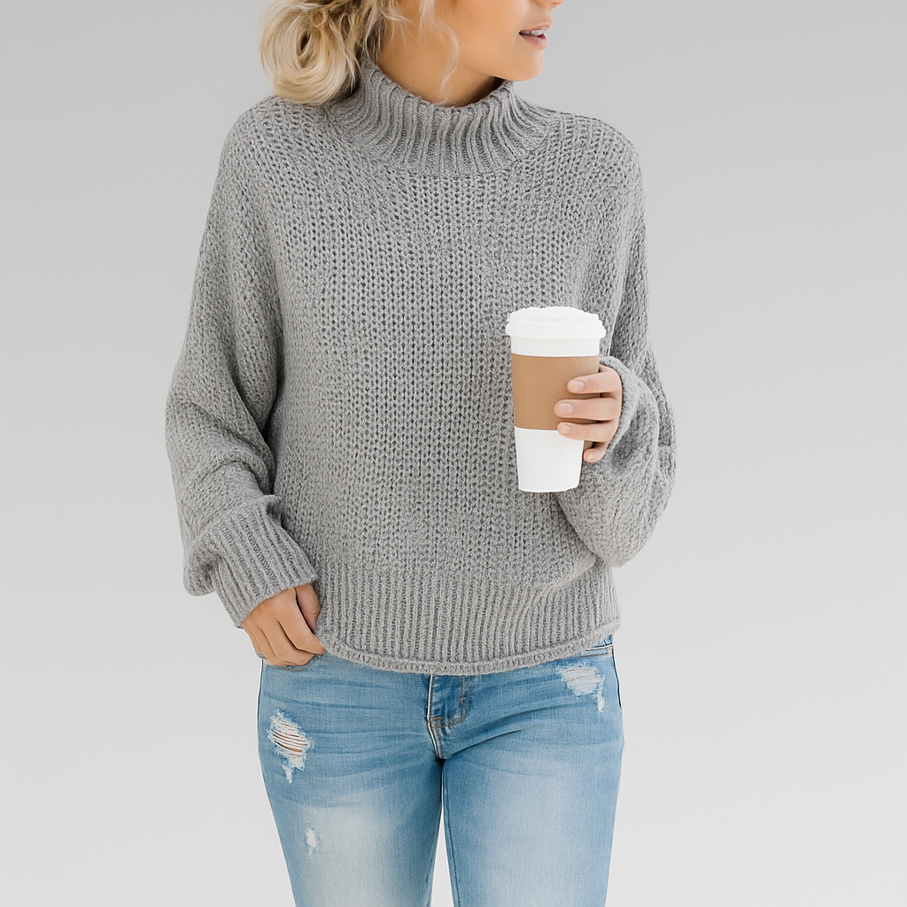 Lotte - Knit Turtleneck Sweater