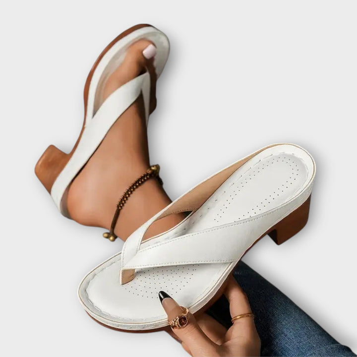 Emily - Orthopedic Heeled Slippers