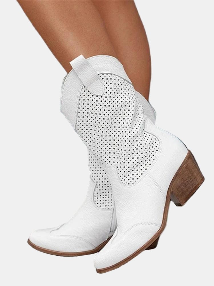 Daisy - Cutout Ankle Boot