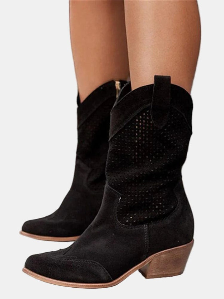 Daisy - Cutout Ankle Boot