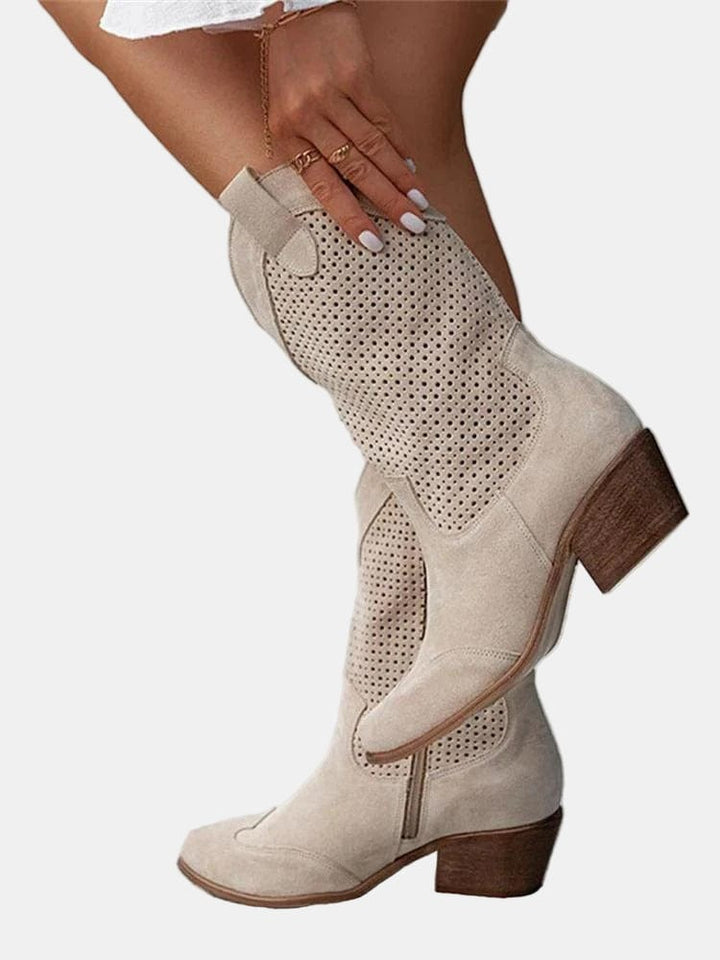 Daisy - Cutout Ankle Boot