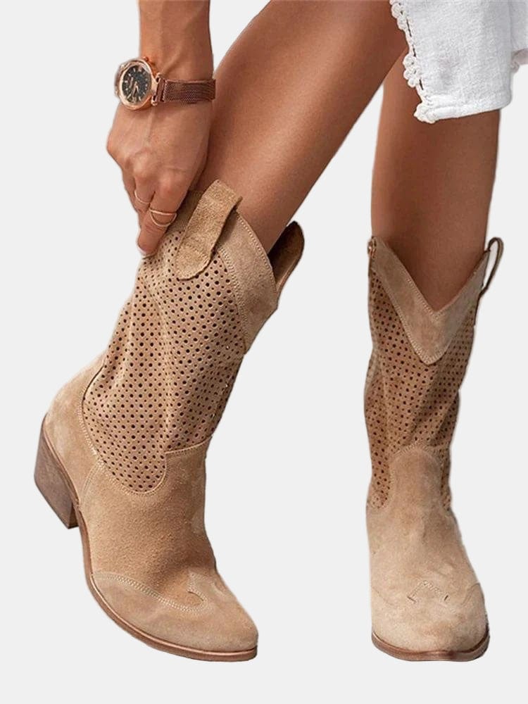 Daisy - Cutout Ankle Boot