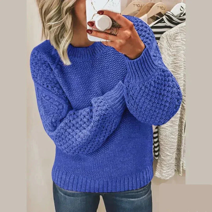 Emma - Pullover with Structured Sleeves