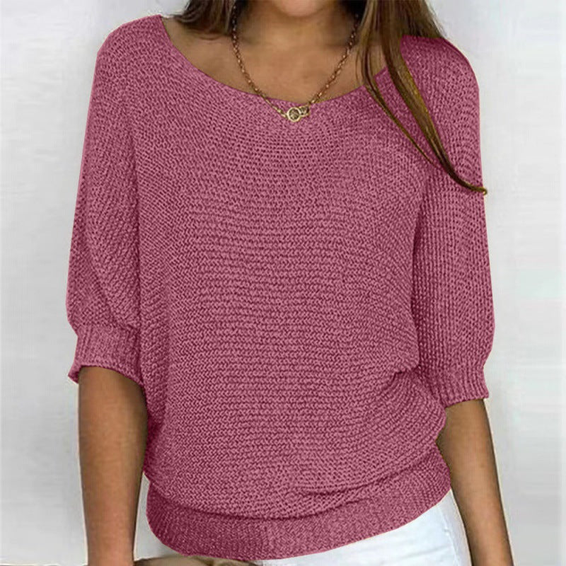 Lena - Batwing Sleeve Sweater