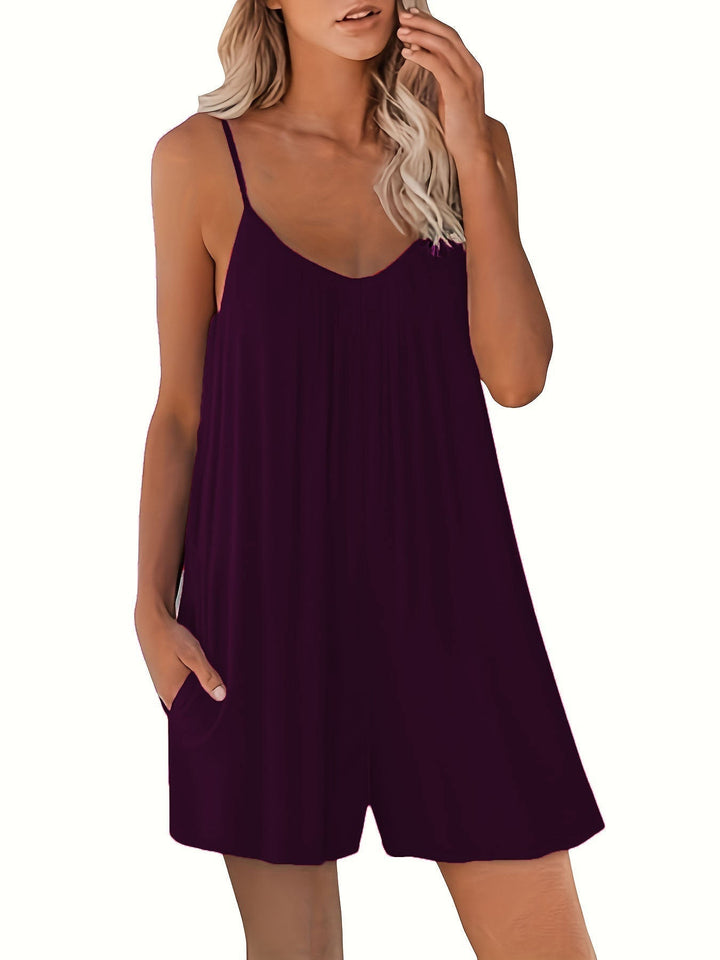 Ailsa – Casual Spaghetti Strap Romper