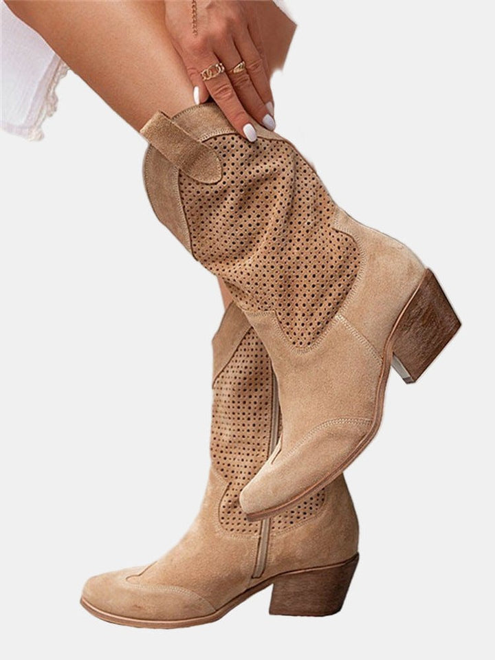 Daisy - Cutout Ankle Boot