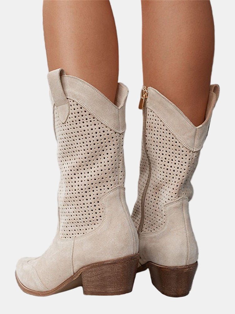 Daisy - Cutout Ankle Boot