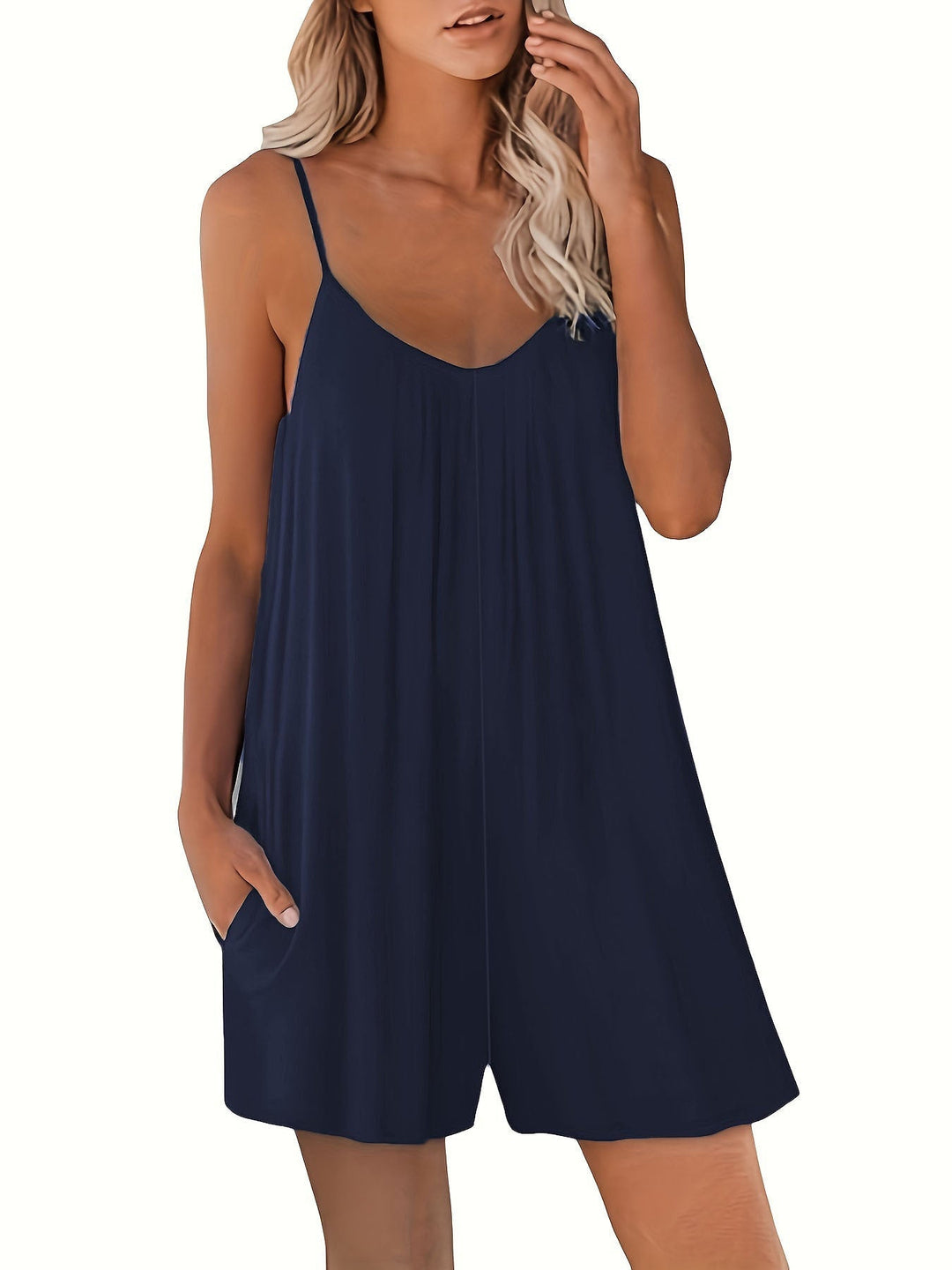 Ailsa – Casual Spaghetti Strap Romper