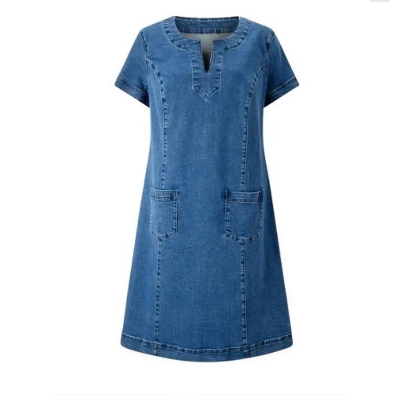 Sofia - Soft Denim Dress