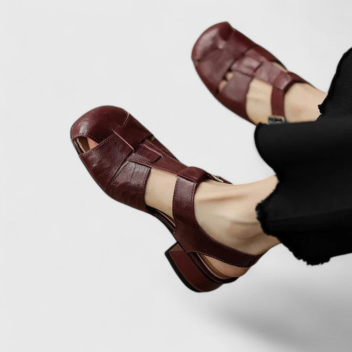 Diana - Elegant Leather Sandals