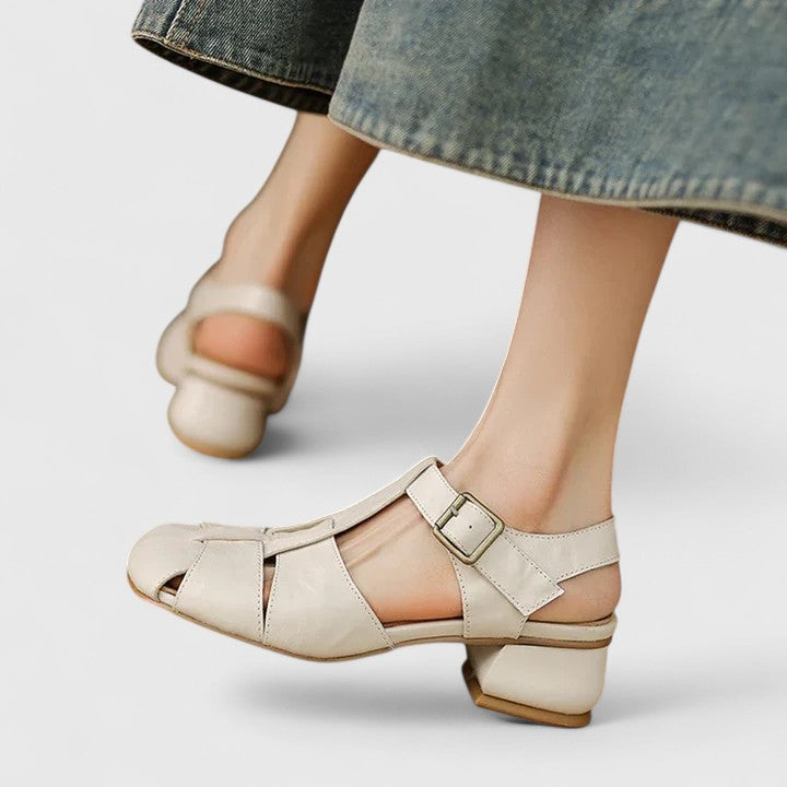 Diana - Elegant Leather Sandals