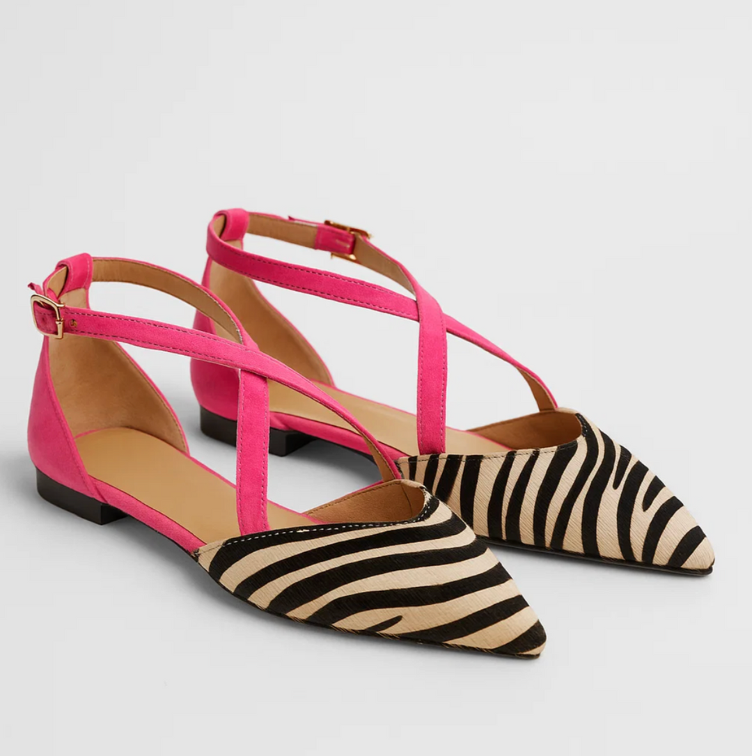 Zara - Zebra Chic Ballerina