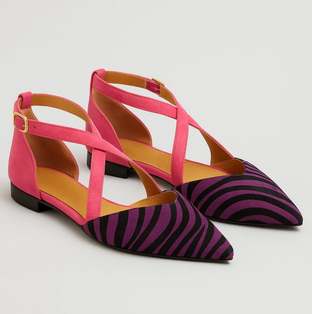 Zara - Zebra Chic Ballerina