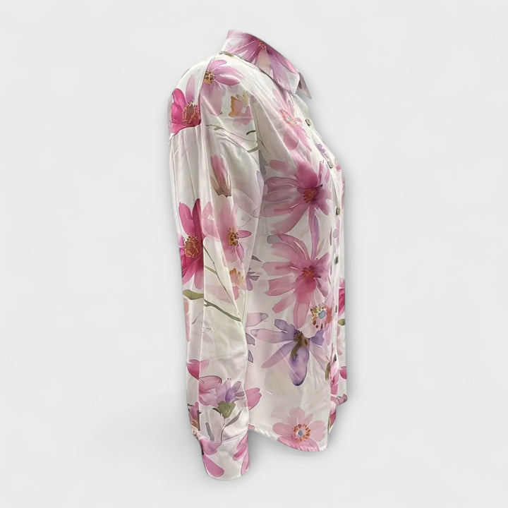 Gaida - Airy Floral Blouse for Summer