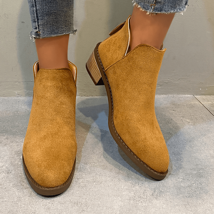 Alba - Orthopedic Zipper Boots