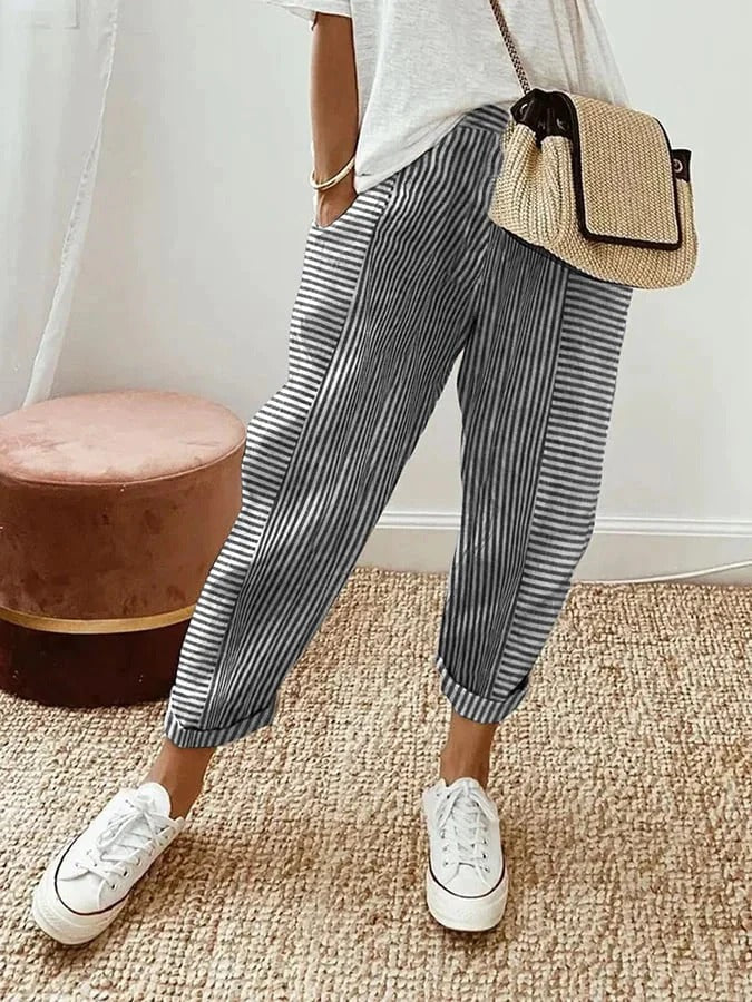 Rory – Striped Relaxed Pants